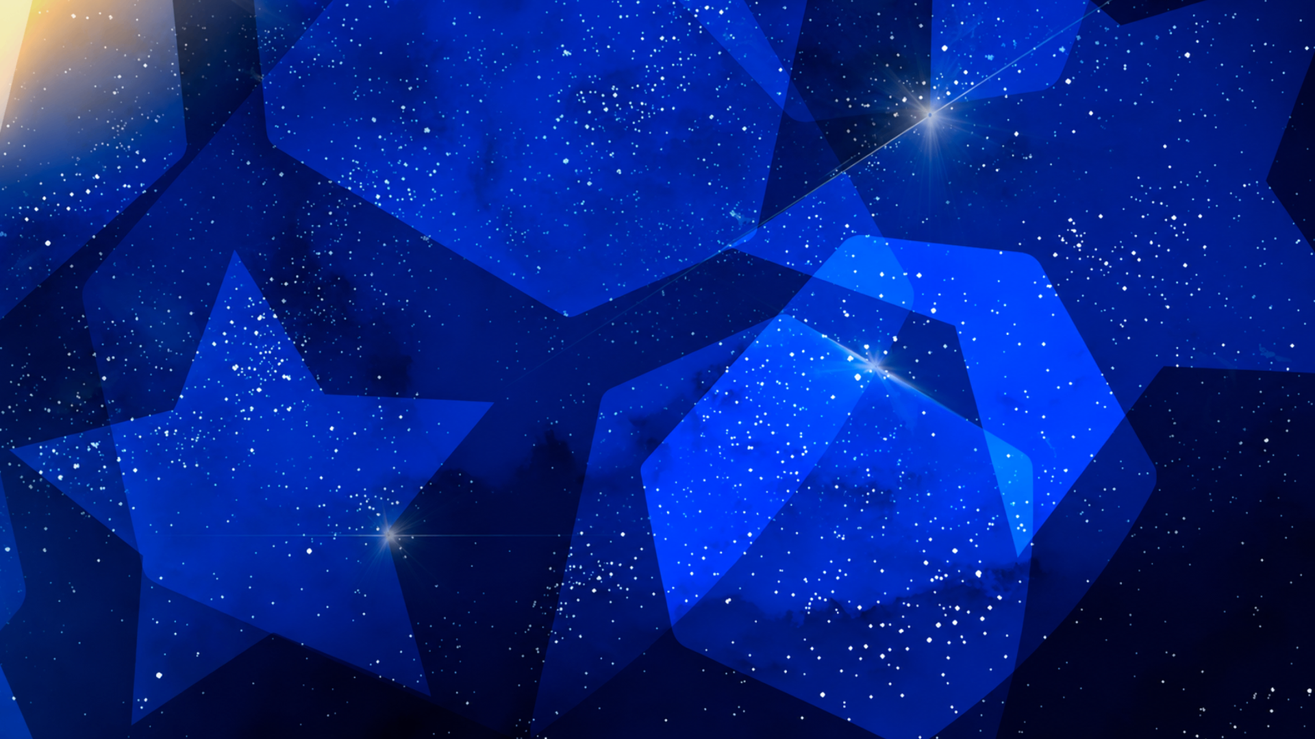 Fundo estrelado do campeonato